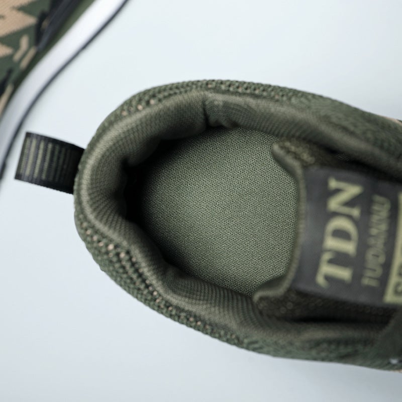 Women's Camouflage Flyknit Height-Increase Running Shoes - Image 2