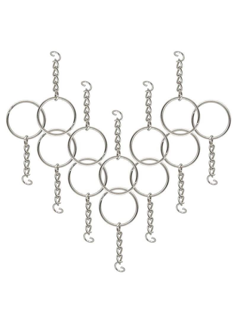100 Pieces Bulk Metal Key Rings - Image 3