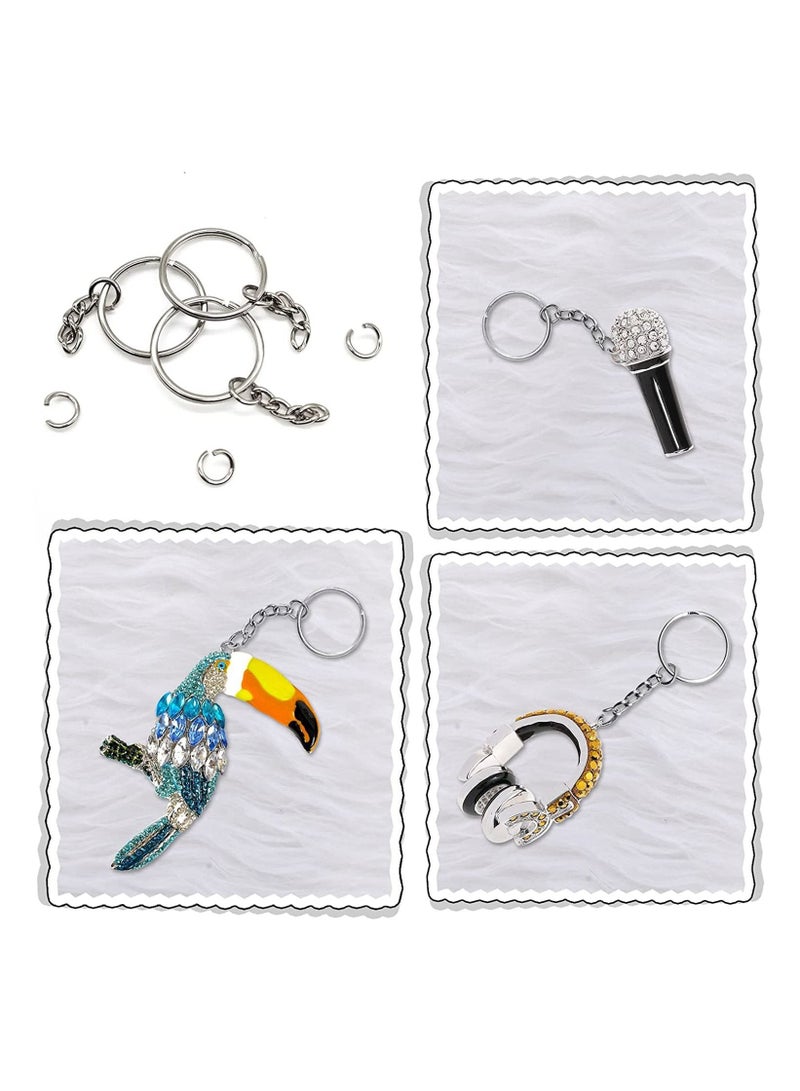 100 Pieces Bulk Metal Key Rings - Image 4