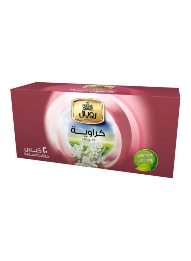 أكياس شاي بالكراوية عبوة من 20 قطعة