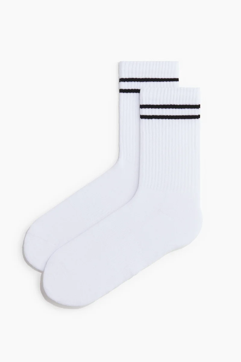 H&M  7-pack sports socks for Men | Best Price UAE