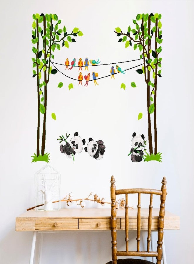 Akki Wold Cartoon Children with Flowers Wall Decal Sticker, Garden Scene Sticker, Decorative Wall Decor Sticker (Desg_16) - Image 3