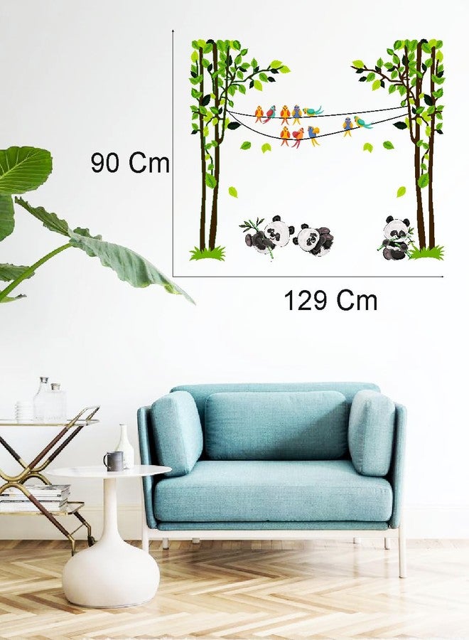 Akki Wold Cartoon Children with Flowers Wall Decal Sticker, Garden Scene Sticker, Decorative Wall Decor Sticker (Desg_16) - Image 4