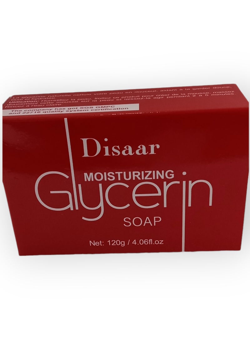 Disaar Moisturizing Glycerin Soap 120 gm