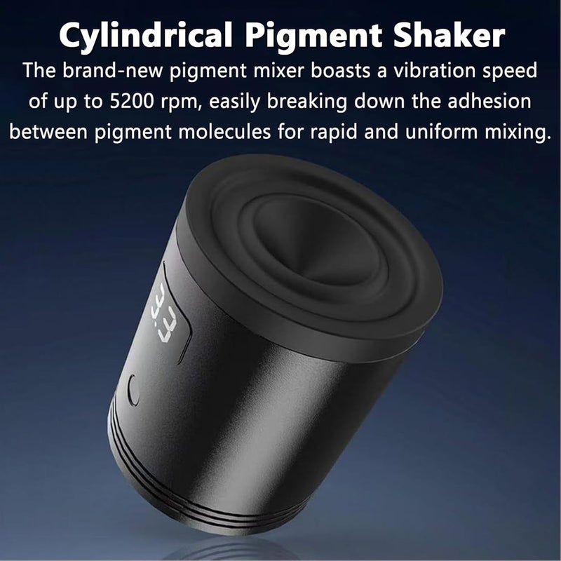 Vortex Mixer, Lab Shaker for Tattoo Ink & Pigment, 5200rpm, 1000mAh Battery Capacity, Ideal for Acrylic Paint, Nail Polish & Eyelash Adhesives - Image 5