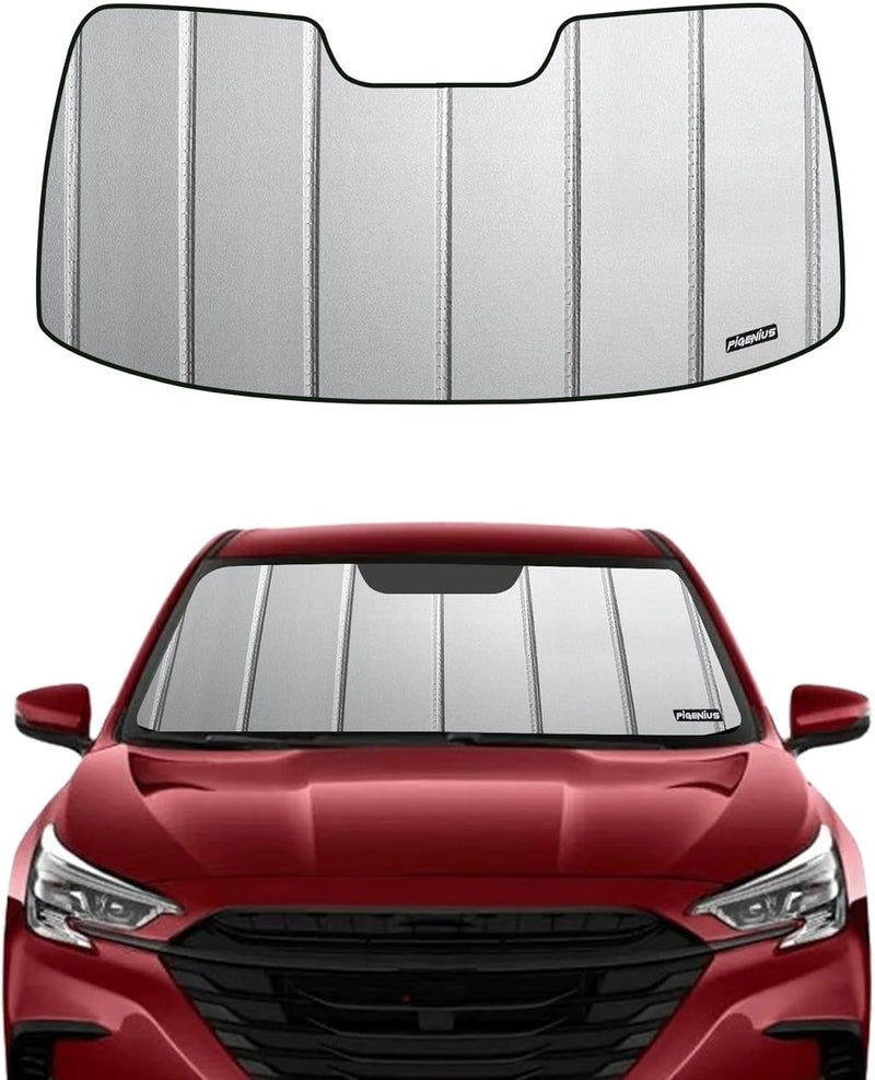 Pigenius Car Windshield Sun Shade for 2020-2023 Subaru Legacy/Outback - Ultimate Folding Sunshade - Image 1