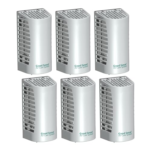 Diversey D100910596 Good Sense 60 Day Air Care Dispenser, Gravity Operated Air Freshener System, Janitorial Wall Mount Cartridge Holder, 1 Count (Pack of 6) - Image 1