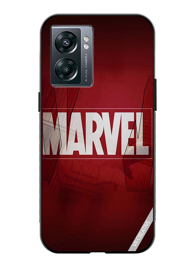 VR CREATIVE Protective Case Cover For OnePlus Nord N300 Marvel Logo Design Multicolour - Image 1