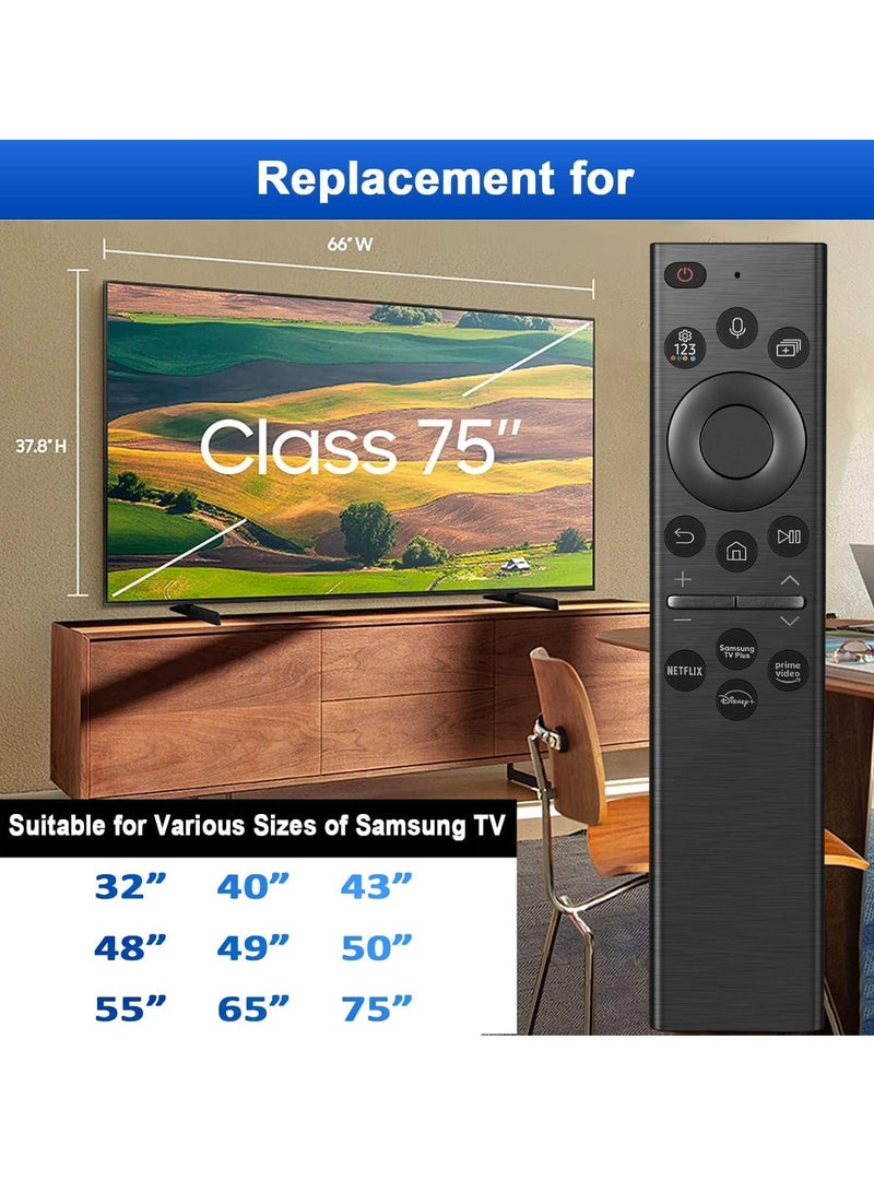 ELTRAZONE Replacement Remote Control BN59-01385A Support Voice Control for Samsung Smart TVs Compatible with Neo Q LED The Frame Crystal UHD Series with battery - Image 4