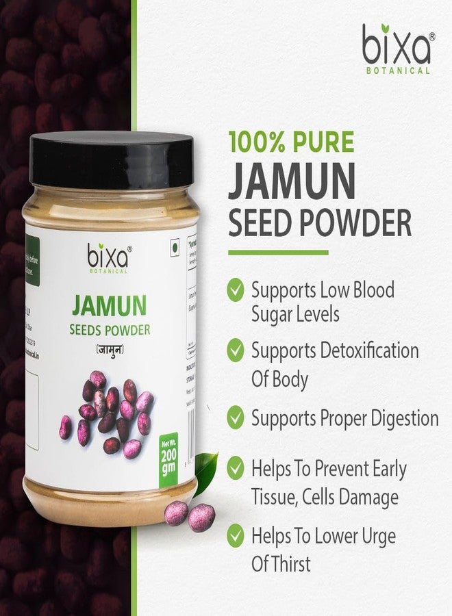 bixa BOTANICAL Jamun | Supports Low Sugar Levels, Prevents Tissue Damage, Reduces Thirst, Aids Digestion | Pack of 1 (Powder) - Image 2
