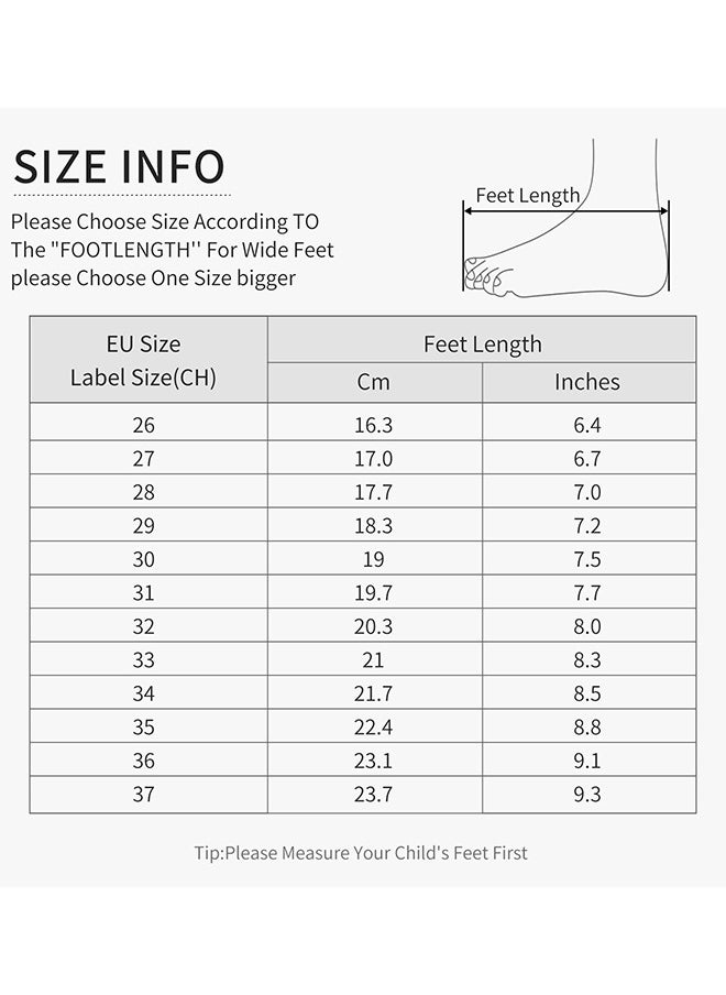 Apawwa Kids Shoes Breathable Slip On Sneakers Sports Shoes, Lightweight Running Shoes For Boys and Girls Sneaker (26-37).  - Image 3
