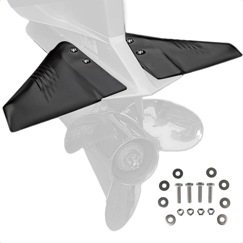Five Oceans FO1882 Hydrofoil Stabilizer - Sting Ray Style for Outboards (50-200 HP) - Image 1
