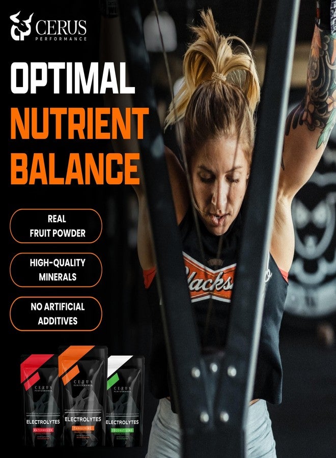 Cerus Performance Electrolyte Powder – Tangerine Flavor, 30 Servings, Zero Sugar, Coconut Water Powder & Real Fruit, Endurance & Recovery - Image 5