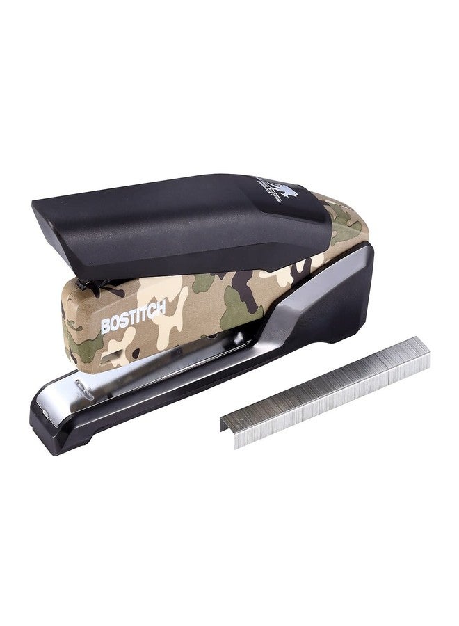 Bostitch Office Metal Spring Powered Stapler, One Finger, Supports Wounded Warrior Project, Camouflage (INP28-WW) - Image 4