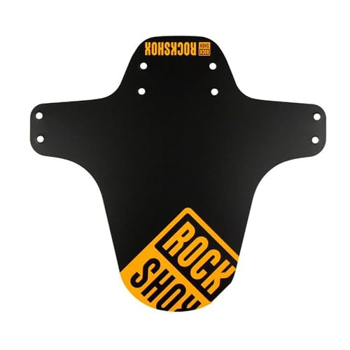 RockShox واقية شوكة دراجة جبلية من روك شوقس باللون الأسود مع طباعة برتقالية نيون - Image 2