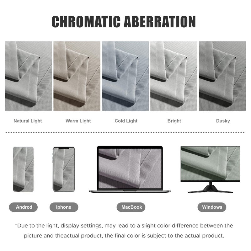 BONZER Outdoor Curtains for Patio Waterproof Thick Privacy Grommet Light Filtering Outside Curtains for Porch Pergola Gazebo Deck, 1 Panel, 54W x 84L inch, Silver - Image 5