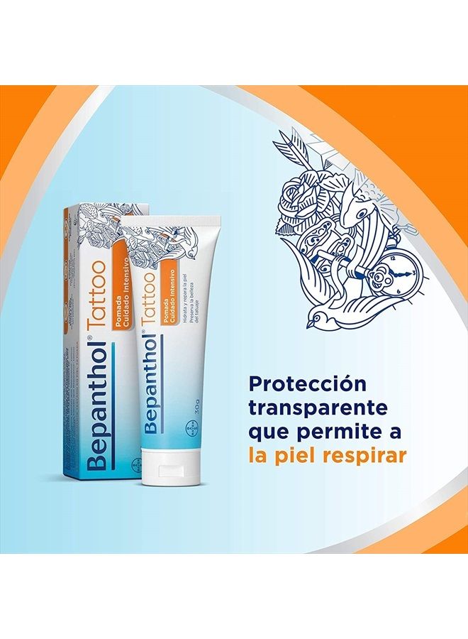 Bepanthol Tattoo Cream with Panthenol, Hydrates, Skin Repairs and Preserves Tattoo Beauty, 30 g - Image 5