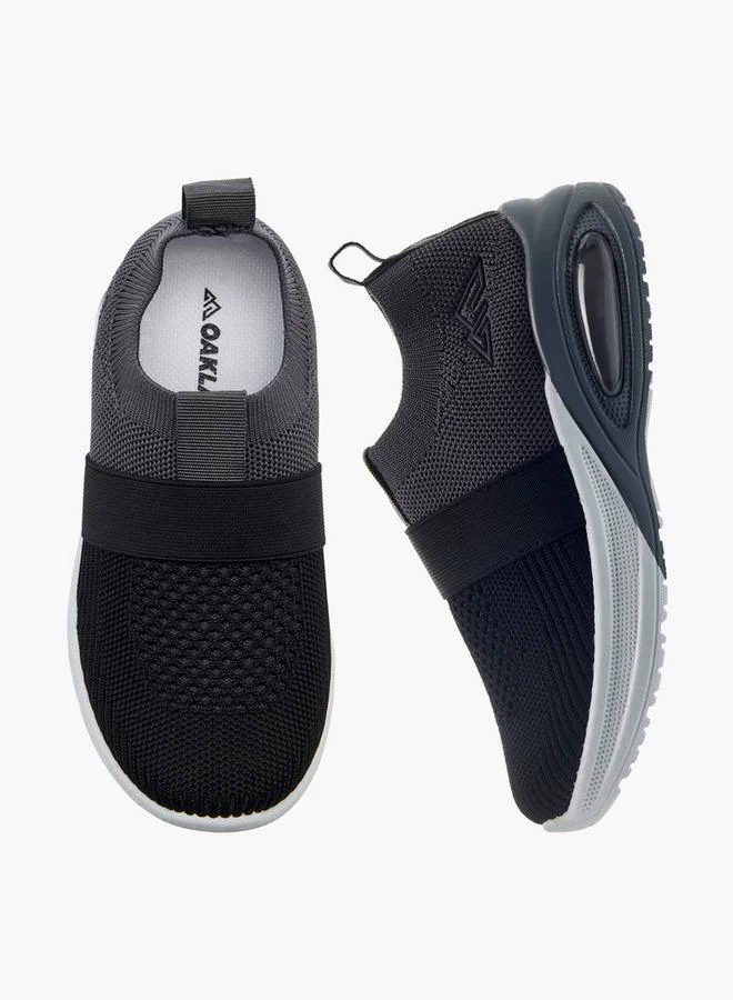 Oaklan By Shoexpress Boys Textured Slip-On School Sports Shoes