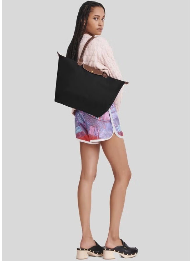 لونج شامب Longchamp Le Pliage أحزمة الكتف الكبيرة للمرأة الموضة الكلاسيكية متعددة الاستخدامات حقيبة ماكياج كبيرة، حقيبة اليد، حقيبة الكتف - Image 2