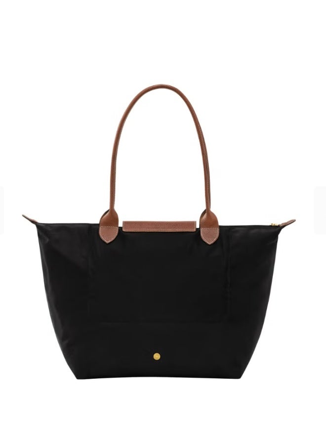 لونج شامب Longchamp Le Pliage أحزمة الكتف الكبيرة للمرأة الموضة الكلاسيكية متعددة الاستخدامات حقيبة ماكياج كبيرة، حقيبة اليد، حقيبة الكتف - Image 5