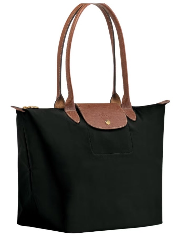 لونج شامب Longchamp Le Pliage أحزمة الكتف الكبيرة للمرأة الموضة الكلاسيكية متعددة الاستخدامات حقيبة ماكياج كبيرة، حقيبة اليد، حقيبة الكتف - Image 4