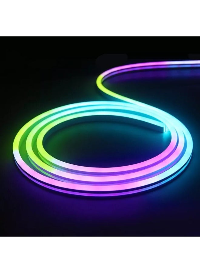 Neon Rope Lights , 5M Length, Multi Color Lighting, Flexible Decorative Rope Light for Accessories Shop, Home & Display Decoration - Image 2