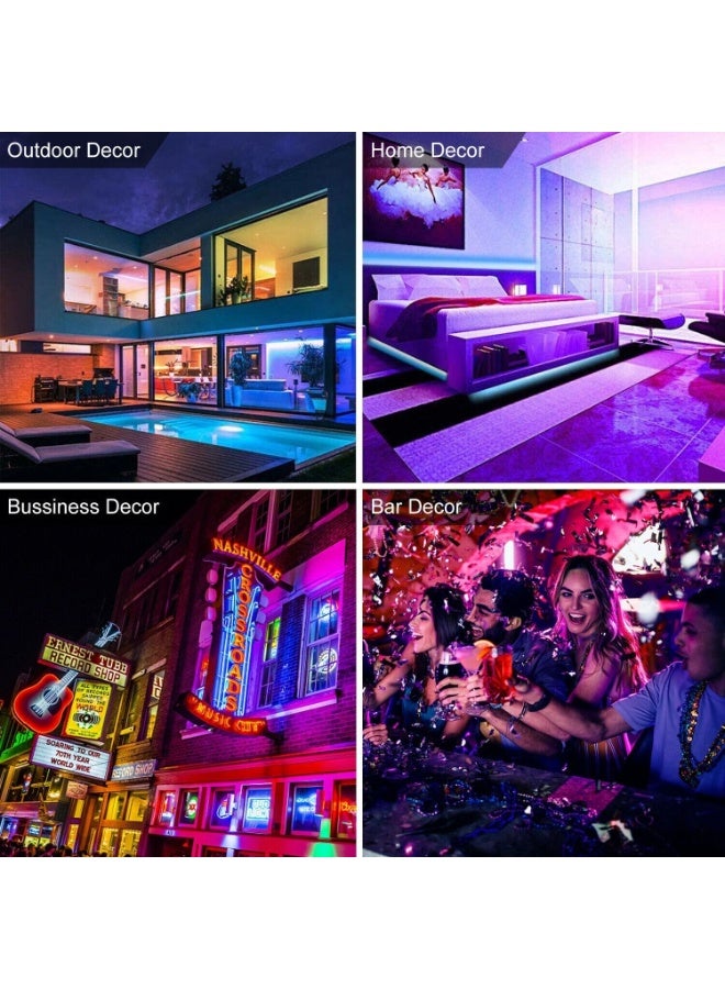 Neon Rope Lights , 5M Length, Multi Color Lighting, Flexible Decorative Rope Light for Accessories Shop, Home & Display Decoration - Image 4