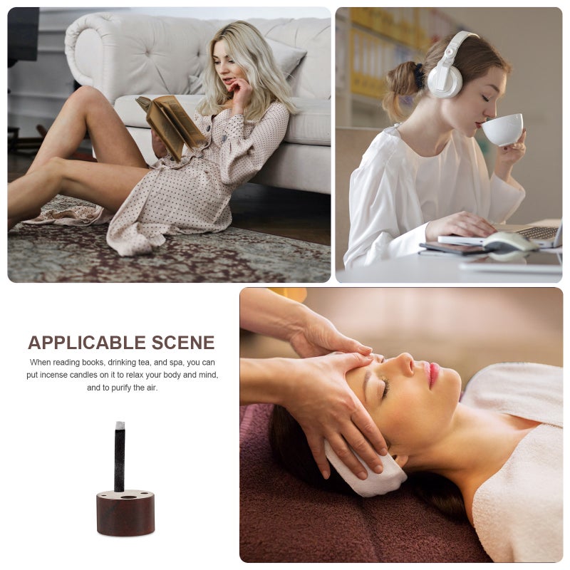 📦 مبخرة متعددة الثقوب لتخفيف التوتر جسم من النحاس متينة تصميم مدمج - Image 5