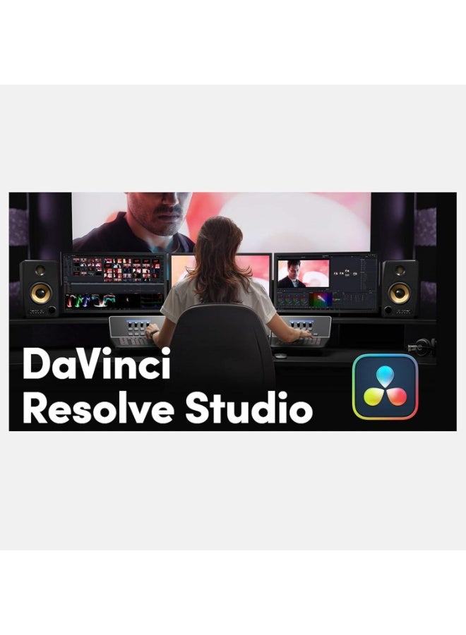 Blackmagic Design Davinci Resolve Studio, Complete Post Production Software - Activation Key - Image 1