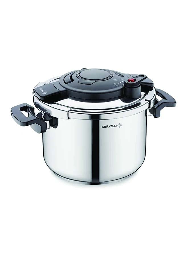 Korkmaz Alessa Pressure Cooker 5 Liters | Turkish pressure cooker Stainless Steel |KA173 - Image 2