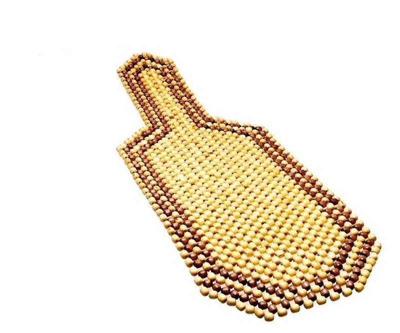 Auto Pearl Car Wooden Bead Seat Cover for - Baleno - Image 4