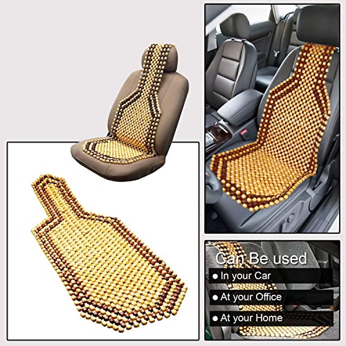 Auto Pearl Car Wooden Bead Seat Cover for - Baleno - Image 3