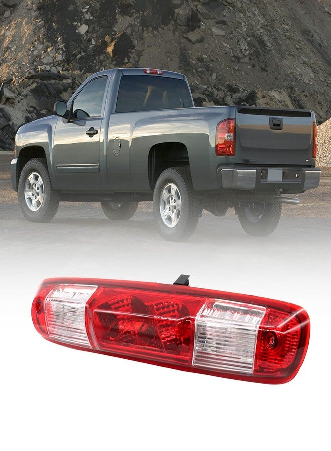 Yunnergo مصباح التوقف الخلفي الثالث LED عالي التركيب من يونرغو 25890530 531066 531067 متوافق مع موديلات 2007-2013 من 1500 و2500HD و3500HD (أحمر) - Image 2