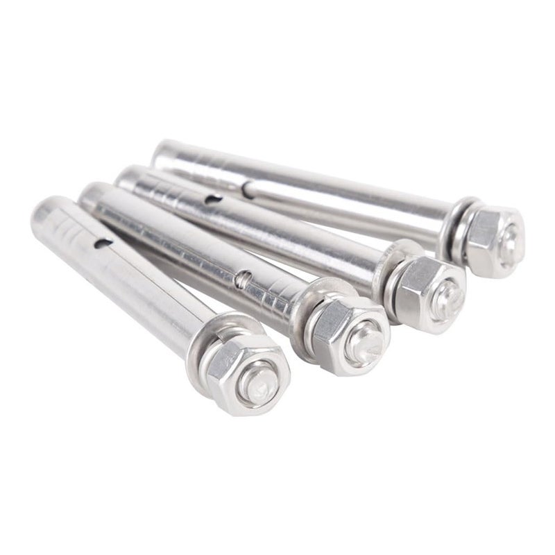304 Stainless Steel M10 Expansion Anchor Bolts 5pcs 90mm Concrete Hook Bolt - Image 4