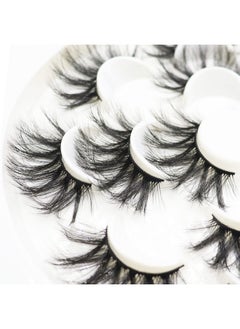 False Eyelashes 25Mm Lashes Wispy Long 8D Mink Lashes Dramatic Volume Fluffy Eye Lashes Pack For Women 7Pairs Soft Reusable Fake Eyelashes - pzsku/ZD8A6ED9C1A536ACE471FZ/45/_/1733729815/e2e7a750-5999-427a-b65a-9ed015a7d0bb