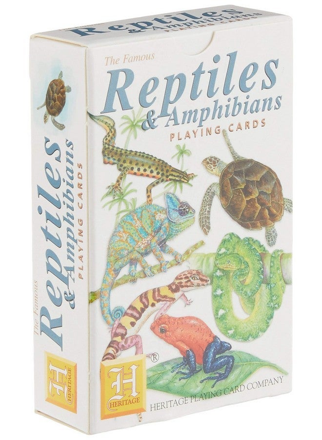 Heritage Playing Cards Heritage Playing Card Reptiles & Amphibians Cards - Image 1