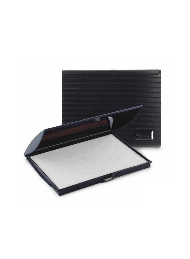 Uimprint Large 5'' x 7'' Felt Rubber Stamp Ink Pad, Dry (No Ink) - Image 1