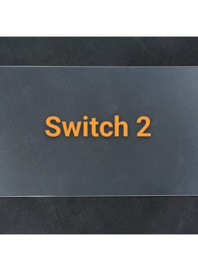Generic Applicable NS2 Screen Tempered Glass Transparent Tempered Glass Nintendo Switch2 Explosion-proof Anti-scratch Glass Film-Colour:Switch2 Screen Tempered Film [kraft Carton Packaging]  - Image 4