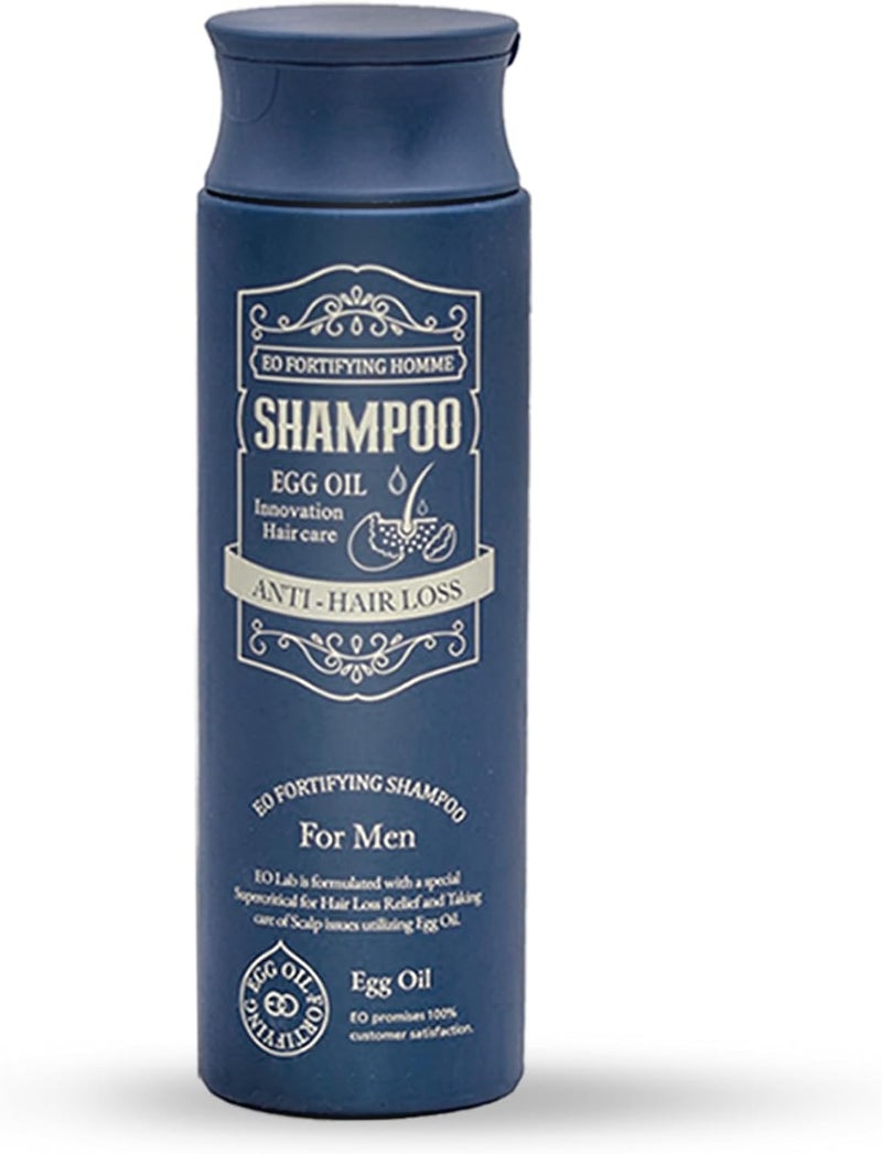 EO FORTIFYING Korean Shampoo For Men - The best Solution For Hair Loss, Scalp Care and Hair Regrowth with Natural Ingredients - Image 1