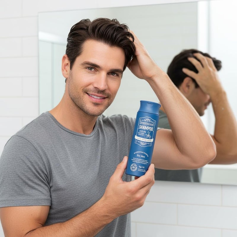 EO FORTIFYING Korean Shampoo For Men - The best Solution For Hair Loss, Scalp Care and Hair Regrowth with Natural Ingredients - Image 5