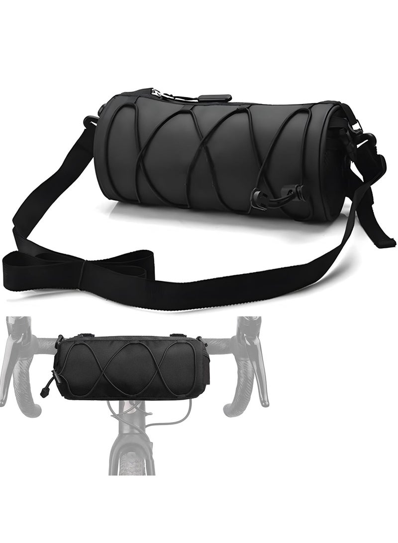 CMGTYYD Cycling Handlebar Bag – Waterproof Bike Bag with 2.5L Capacity, Durable Nylon, Easy Hook-and-Loop Installation, Detachable Design – Perfect for Commuting, Hiking, and Outdoor Cycling  - Image 1