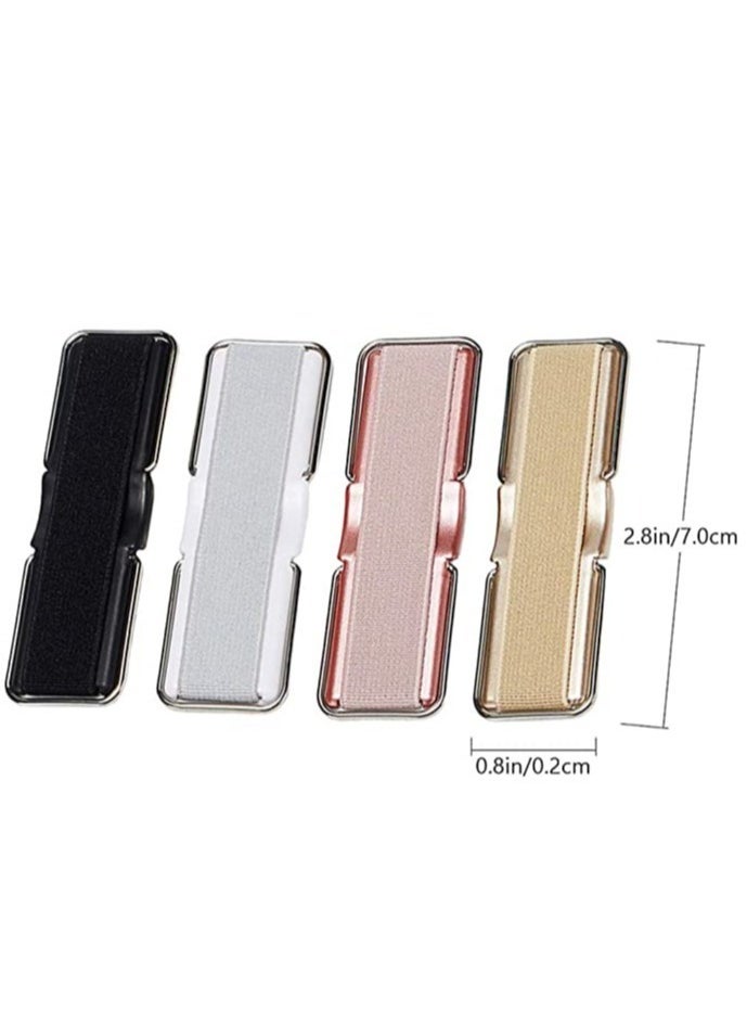 Raxoom 4pcs Elastic Finger Mount for Phone Mobile Phone Grip Holder for Smartphones Tablets (Random Color) - Image 3