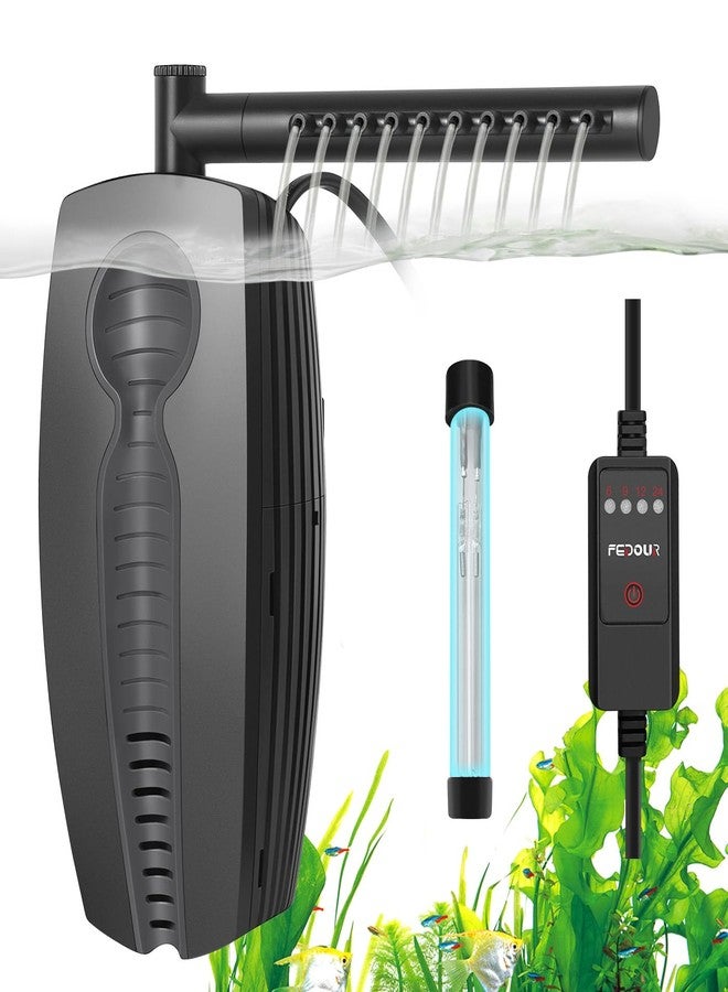 FEDOUR 3W Replacement Tube for 165GPH Aquarium Filter U-V, 8W Adjustable Fish Tank Filter - Image 5
