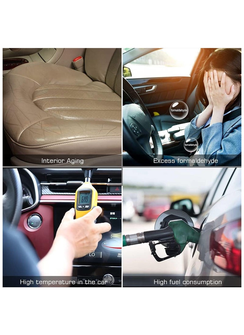 Foldable Car Windshield Sunshade with Storage Pouch, Front Windshield Reflective Sunshad, Car Front Window for Top Blocks UV Rays and Sun Heat Protection, Keeps Vehicle Cooler(145cm*80cm)