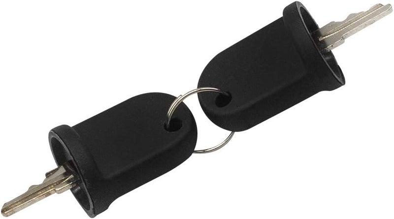 Drive-up Ignition Key Switch W/2 Keys for EZGO Electric RXV 2008-Up OEM 605637 605946 609680 (Set of 2 Keys) - Image 2