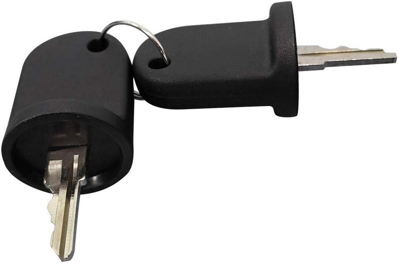 Drive-up Ignition Key Switch W/2 Keys for EZGO Electric RXV 2008-Up OEM 605637 605946 609680 (Set of 2 Keys) - Image 1