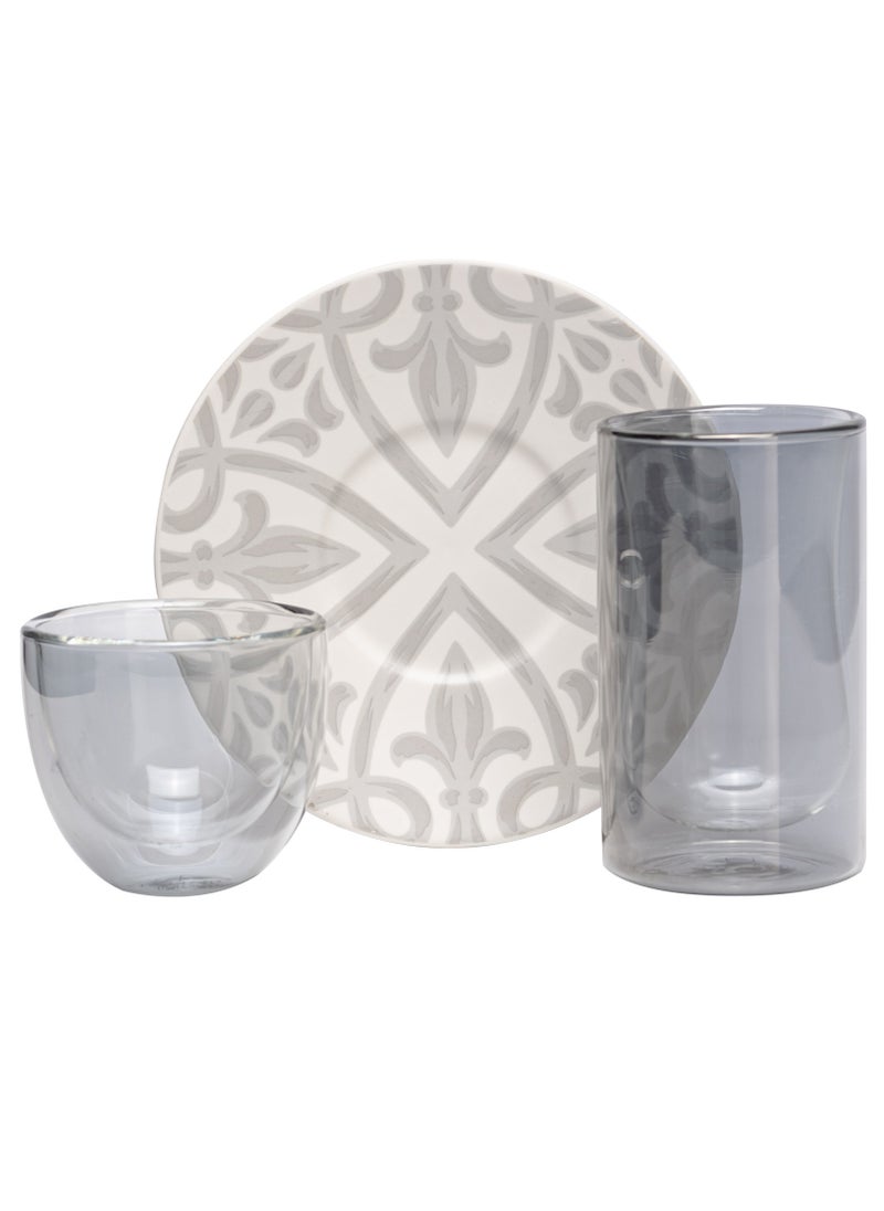 Dallaty 18 Piece Arabic Tea and Coffee Set  - Image 1