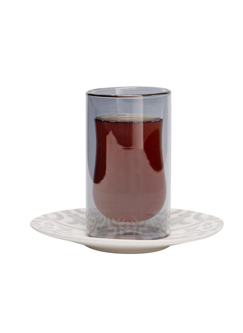 Dallaty 18 Piece Arabic Tea and Coffee Set  - Image 4