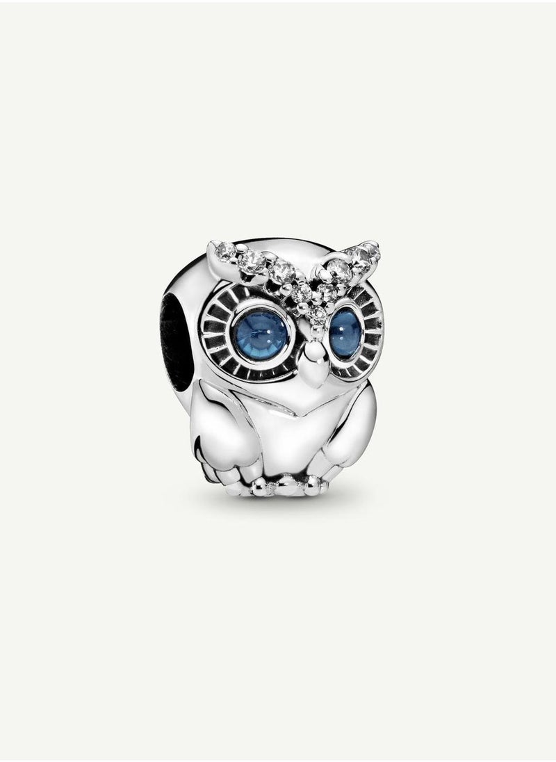 PANDORA Sparkling Owl Charm - Image 2