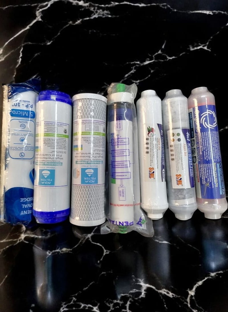 SouL 7 Taiwanese cartridges, 7-stage filter